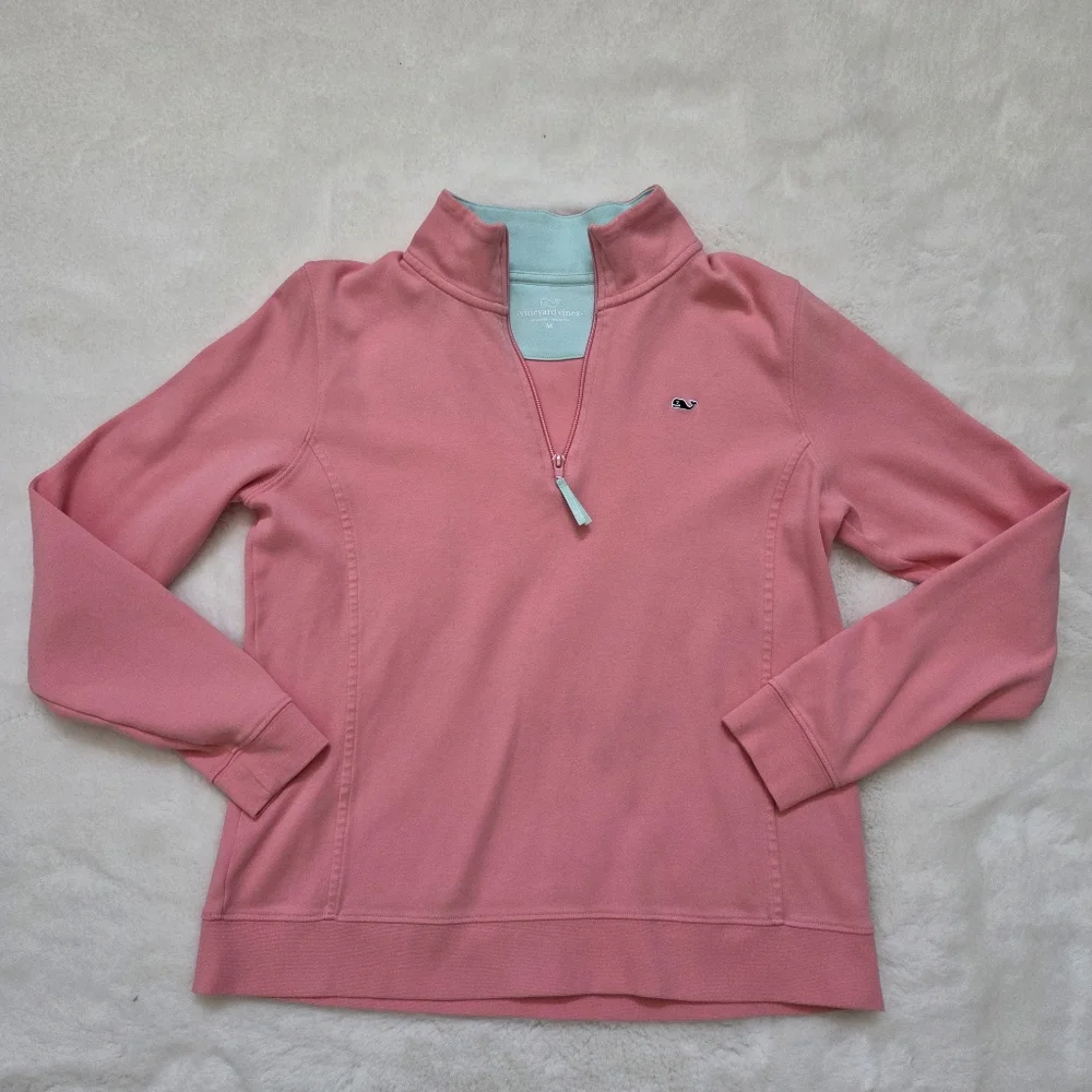 Vineyard Vines 1/4-Zip Pullover Size M - Picture 2 of 12